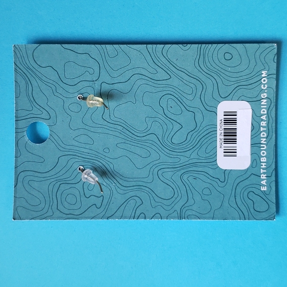 NWT Earthbound orange slice design earrings - Picture 2 of 3